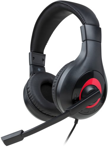 Bigben Wired Headphones For Nintendo (Black) | 3.5mm