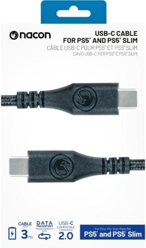 Nacon PS5 USB-C - USB-C charging cable | 3m