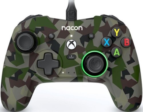 Nacon Revolution X Xbox X/S &amp; One Wired Joystick (Forest Camo)