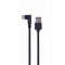 Gembird CABLE USB2 TO USB-C ANGLED/CC-USB2-AMCML-0.2M