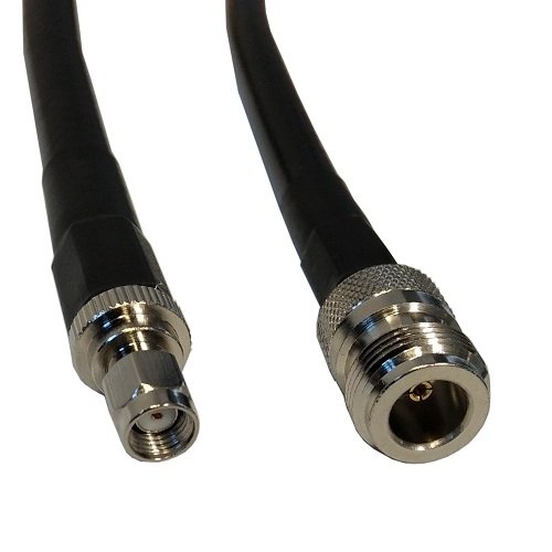 Hismart Cable LMR-400, 3m, N-female to RP-SMA-male