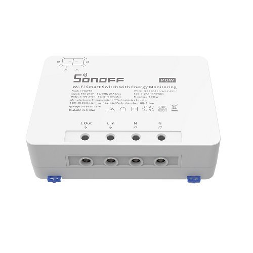 Sonoff PowR3 Smart 1-Channel Wi-Fi Switch with Electricity Metering