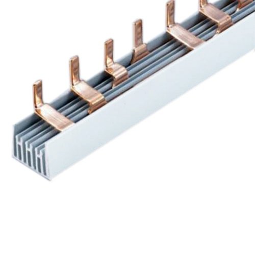 CNC Busbar Pin 4P, 56 modules, 63A, 1.4x7mm, 1m