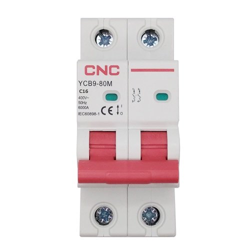 CNC Miniature Circuit Breaker, 2P, 16A, Class C, 6kA