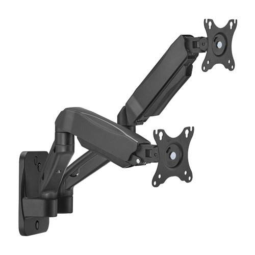 Hismart Dual 17&rdquo;-32&rdquo; Monitor Spring-Assisted Arm Mount