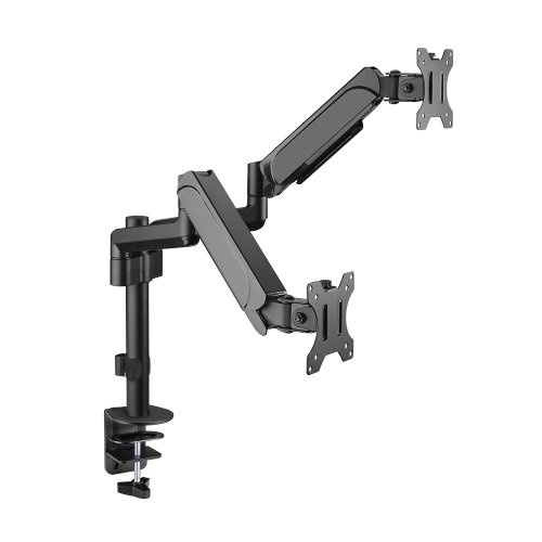Hismart Dual 17&rdquo;-32&rdquo; Monitor Spring-Assisted Arm Mount