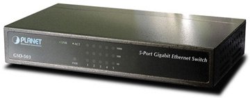 Planet technology corporation 5-Port Gigabit Ethernet Switch