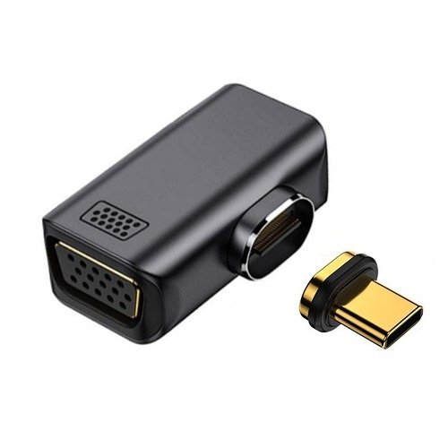 Extra digital Magnetic USB Type-C - VGA Adapter, 1080P, 60Hz