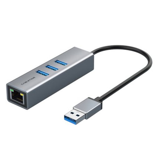 Extra digital Premium adapter USB 3.0  - USB 3.0 (3 Ports) + RJ45, 0.15m