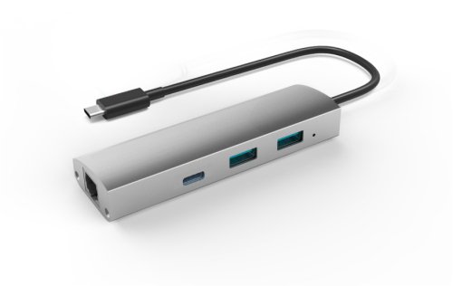 Extra digital Adapter US3.1 to 2-Port USB 3.0 + 1-Port USB 3.1 with Gigabit Ethernet