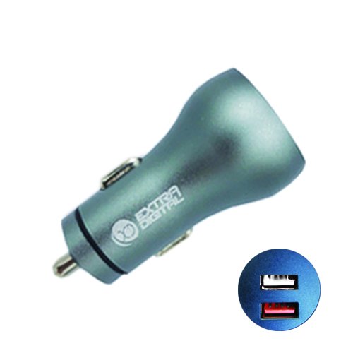 Extra digital Car Charger USB 2.0+ USB 3.0: 12V-24V, 30W, QC3.0