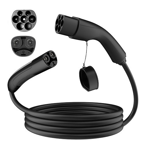 Hismart EV Charging Cable Tesla - Type 2, 32A, 7.2kW, 1-fazė, 5m