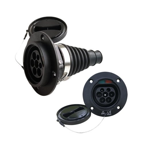 Hismart Electric Vehicle Socket Type 2 (Male), 32A, 3-phase