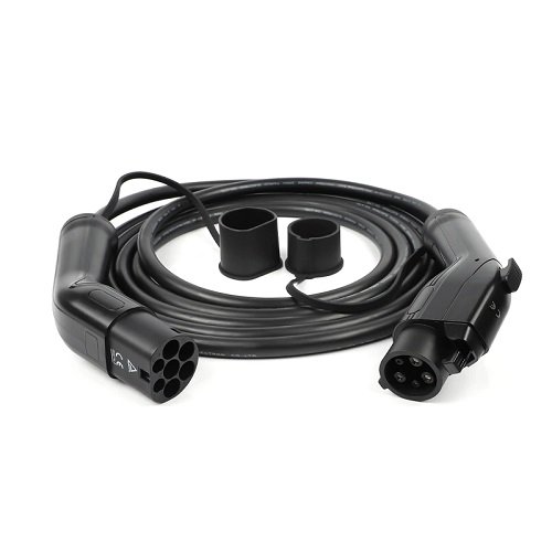 Hismart EV Charging Cable Type 1 (Female) - Type 2 (Male), 32A, 7.2kW, 1-phase, 5m