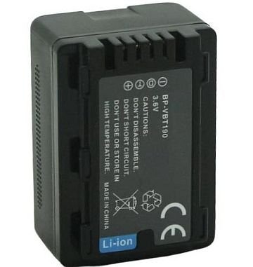 Extra digital Panasonic, battery VW-VBT190