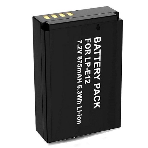 Extra digital Canon, battery LP-E12