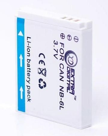 Extra digital Canon, battery NB-6L