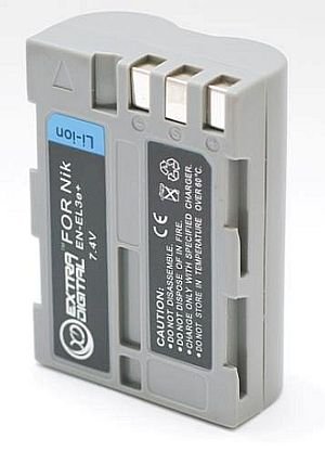 Extra digital Nikon, battery EN-EL3e