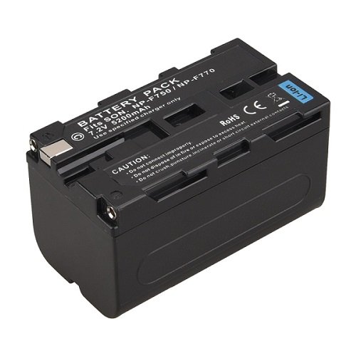 Extra digital Sony NP-F750 battery, 5200mAh