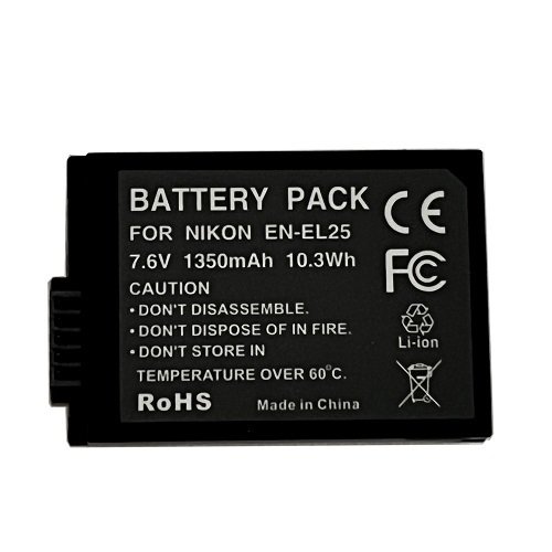 Extra digital NIKON EN-EL25 Battery, 1350mAh
