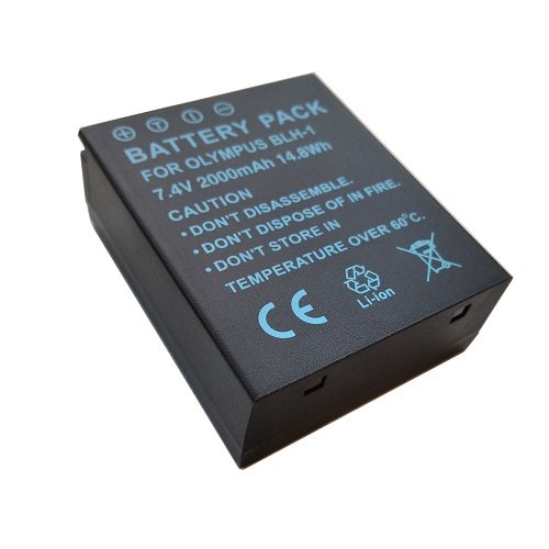 Extra digital OLYMPUS BLH-1 Battery, 2000mAh