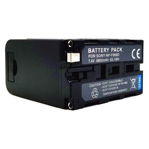 Extra digital SONY NP-F980D Battery, 8800mAh