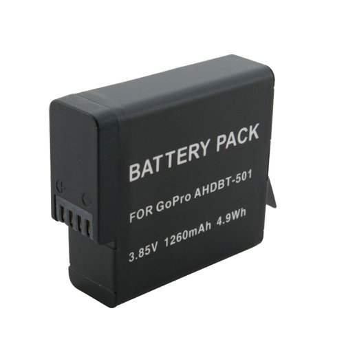 Extra digital GOPRO AHDBT-501 Battery, 1260mAh