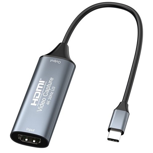 Power plant, llc Video Capture HDMI 4K/30Hz to USB3.0 Type-C