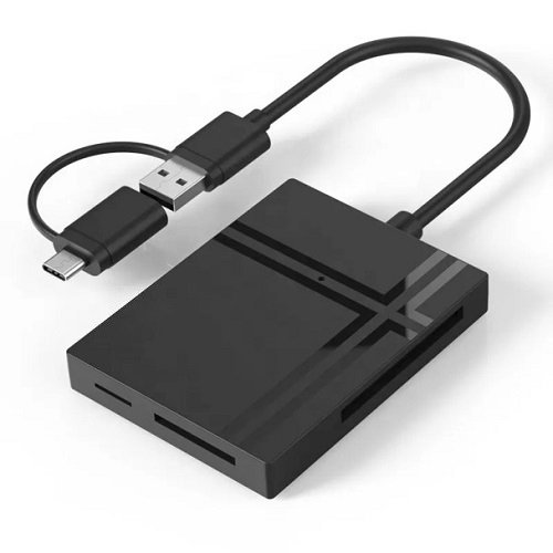 Extra digital Card Reader CF, SD, TF, MS, XD
