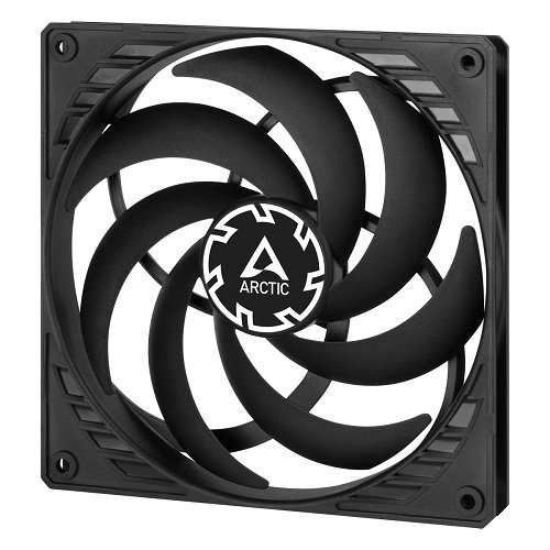 Arctic gmbh ARCTIC P14 SLIM PWM PST Fan, 4-pin, 140mm, Black