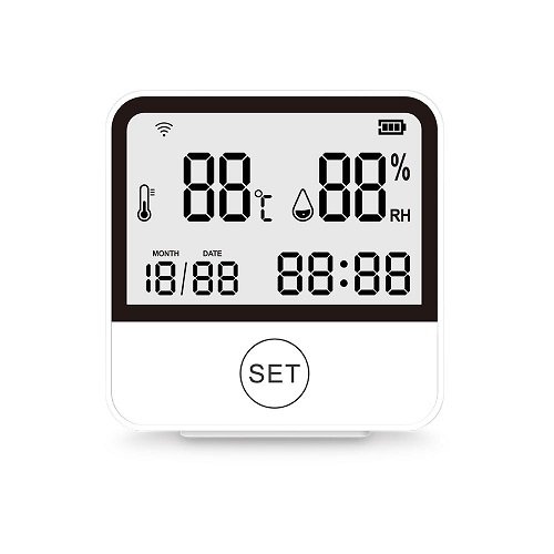 Tuya Smart Temperature and Humidity Sensor, Wi-Fi