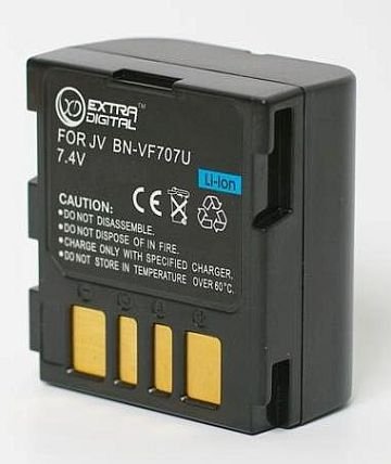 Extra digital JVC, battery BN-VF707U