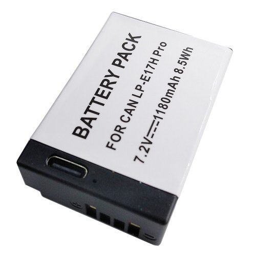Extra digital CANON Battery LP-E17H Pro (without chip), 1180mAh, USB Type-C