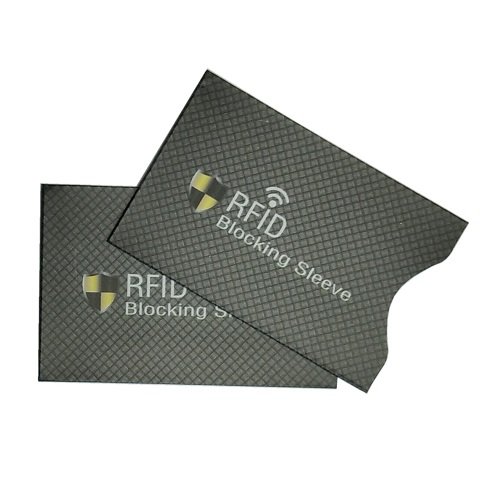 Extra digital Faraday Card Sleeve - Signal Blocker for ID Cards, 2pcs