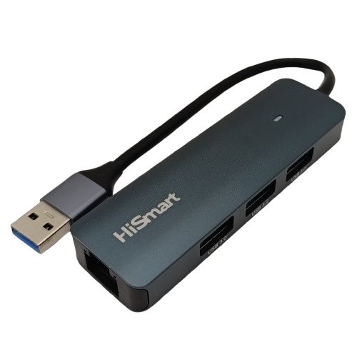 Extra digital Adapter USB-A - 3x USB 3.0, RJ45