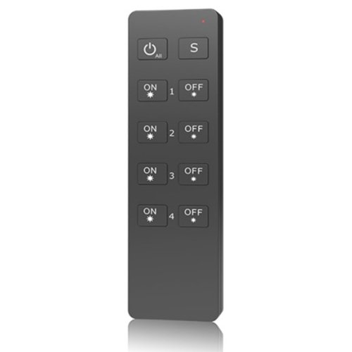 Skydance RU4 Dimming Remote Control, 4 Zones, Single-Color
