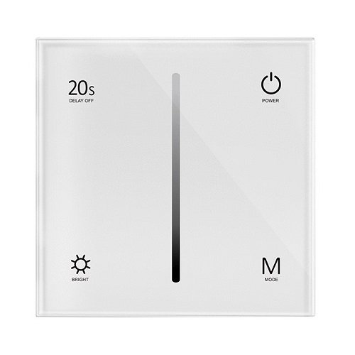 Skydance Touch Panel Dimmer T1-1, 12-48VDC, 2Ch