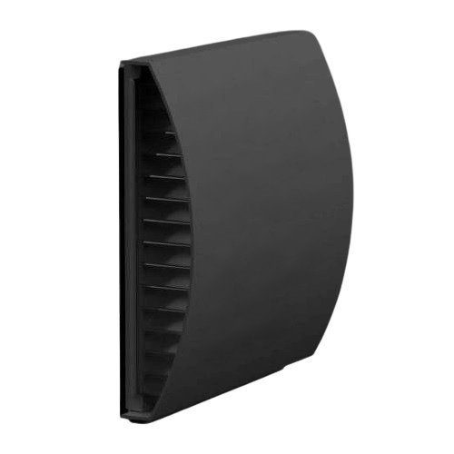 Hismart Curved Rain Shield for Single Room Energy Recovery Ventilator, Plastic