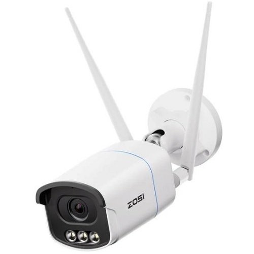 Hismart Smart Outdoor Battery Camera, 4MP, Tuya, 4G