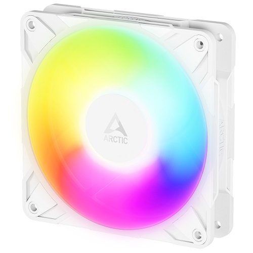 Arctic gmbh ARCTIC P12 PRO Reverse PWM PST A-RGB High-Performance PWM Fan, 4-pin, 120 mm (White)