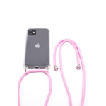 Evelatus iPhone 7/8/SE2020/SE2022 Silicone Transparent with Necklace TPU Strap Apple Transparent