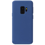 Evelatus Galaxy S9 Nano Silicone Case Soft Touch TPU Samsung Midnight Blue