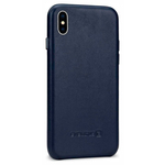 Evelatus Leather case for Apple iPhone X Dark Blue