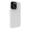 Evelatus Premium Mīksta pieskāriena silikona aizmugures maks-apvalks priek&scaron; iPhone 15 Pro Balta