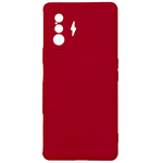 Evelatus Poco F4 GT Nano Silicone Case Soft Touch TPU Xiaomi Red