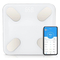 CP B2 Stikla Bluetooth Gudrie Ķermeņa Svari ar Progresa Sinhronizācijas Aplikāciju  Android/iOs (0.1-180kg) Balta