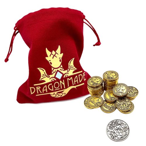 Cardboard alchemy Flamecraft - Metal Coins (Series 2)