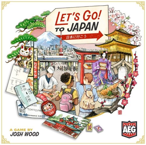 Alderac entertainment group Let's Go! To Japan