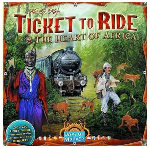 Days of wonder Ticket to Ride Map Collection 3: The Heart of Africa