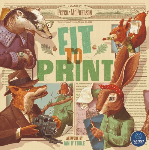 Flatout games Fit to Print